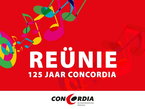 Kom naar de reünie van Muziekvereniging Concordia!